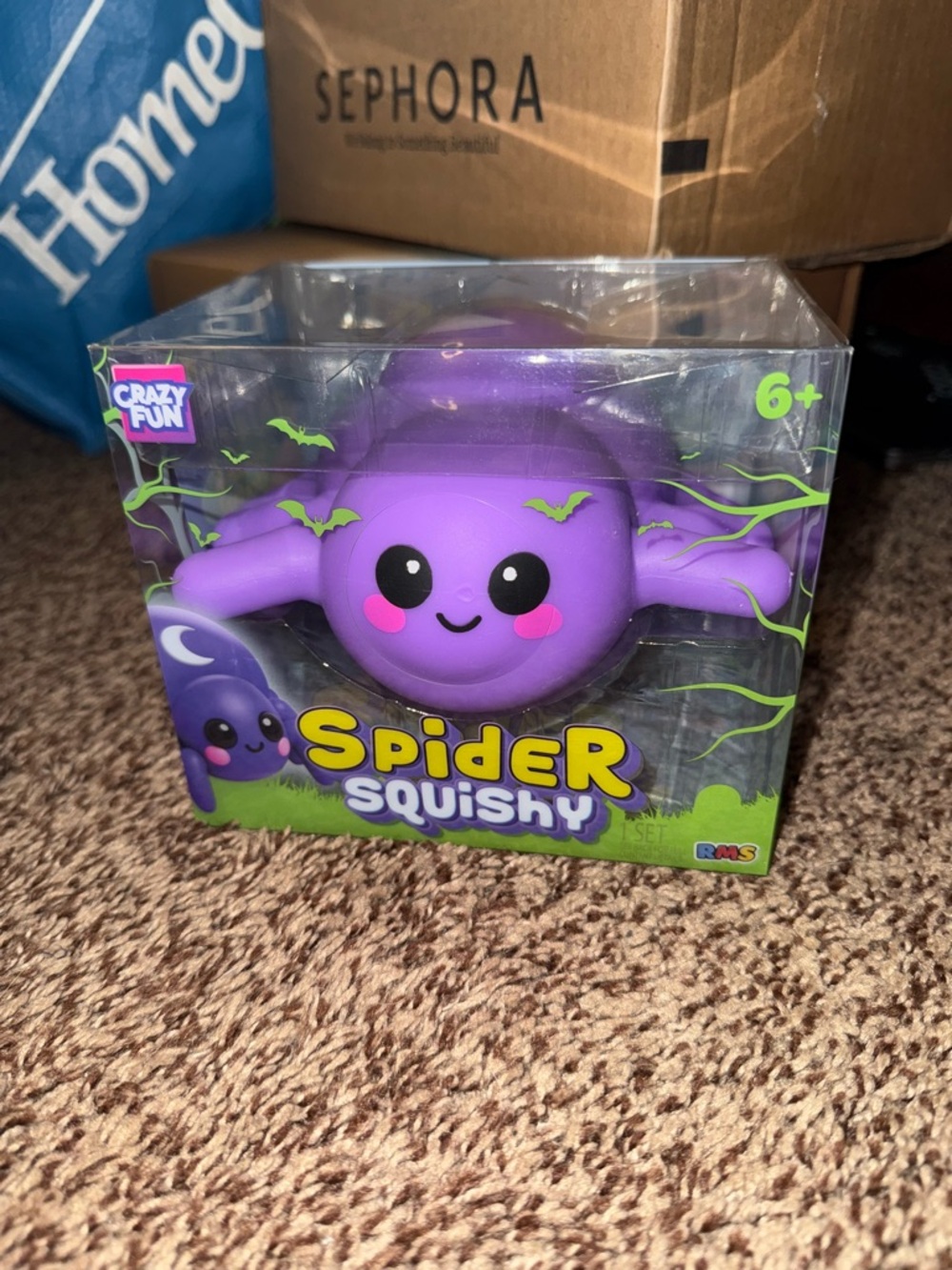 Crazy Fun Spider Squishy Halloween